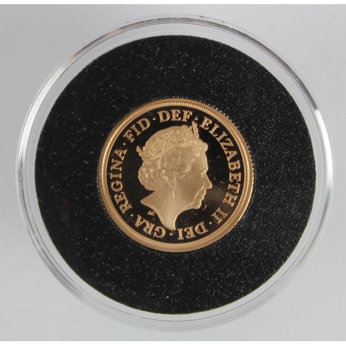 109 - Sovereign 2022 proof, aFDC in capsule only.