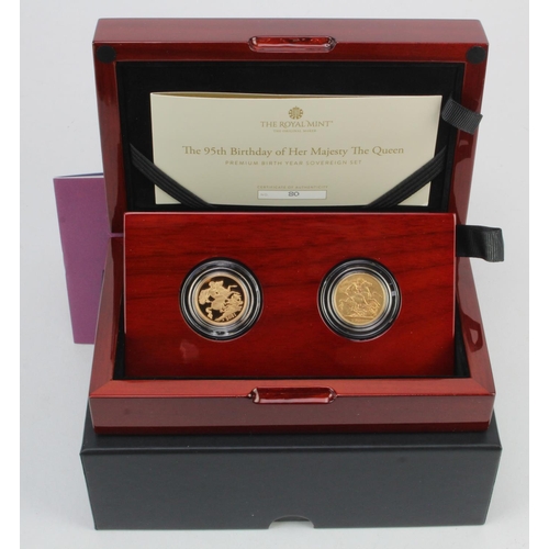 113 - Sovereign Two coin set 