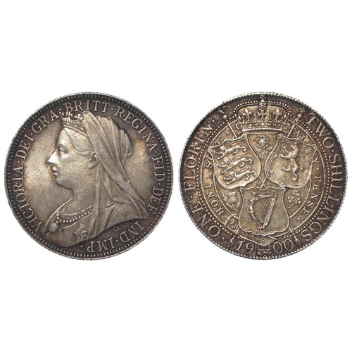 166 - Florin 1900 toned EF