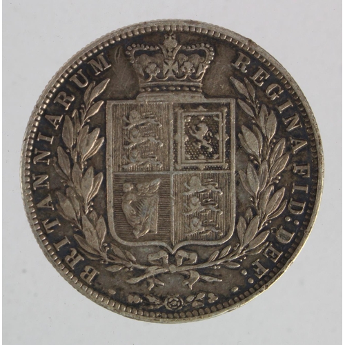 174 - Halfcrown 1878 VF, small surface flaw.