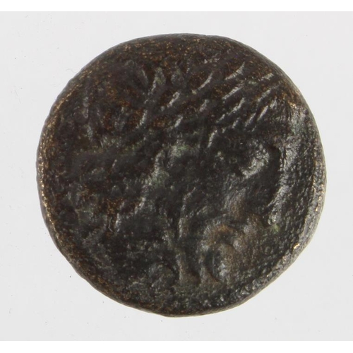 356 - Ancient Greek Seleucid Kingdom, AE16-17 of Seleucus I Nicator, 312-280BC, 4.94g, GF