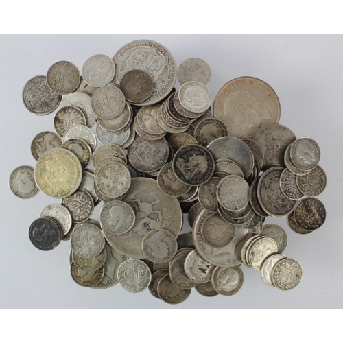 556 - GB Pre-1920 silver coins, 301g