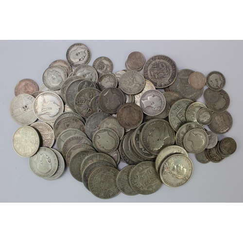 557 - GB Pre-1920 silver coins, 702g