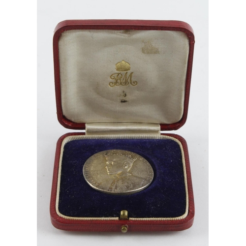 748 - British Commemorative Medal, silver d.35mm, 21.39g: Investiture of Edward Prince of Wales (future Ed... 