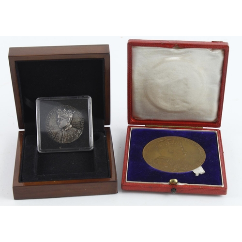 753 - British Commemorative Medals (2): Investiture of Edward Prince of Wales (future Edward VIII) 1911 of... 