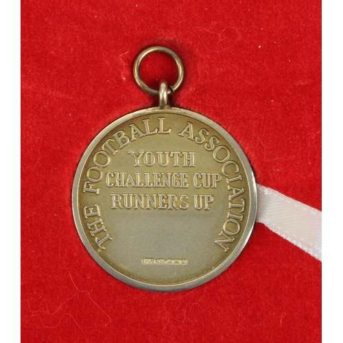 784 - Football interest - F.A. Youth Challenge Cup Runners Up Medal from the 2005/06 Final Liverpool v Man... 