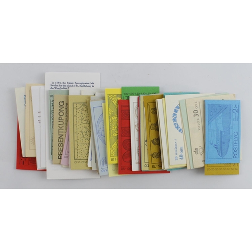 147 - Sweden 1965-92 range of Booklets including SGSB186, 287, 358, 365, 341, 351, etc.  Cat £680  (Approx... 