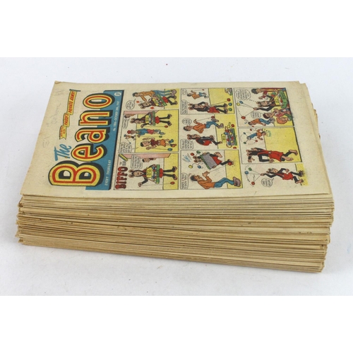 352 - Beano Comics. A complete run of fifty-four Beano comics, from nos. 953 to 1006 (incl. no 1000), 1960... 