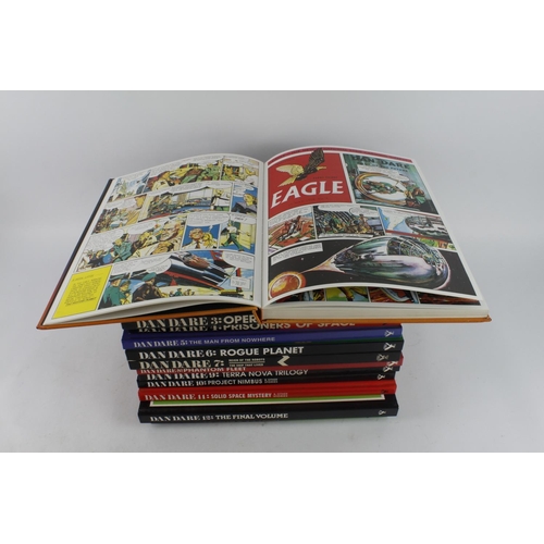 367 - Dan Dare Pilot of the Future Deluxe Collectors edition books, volumes 1 - 12, published by Hawk, 198... 