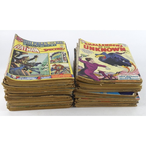 405 - DC Comics. A collection of approximately eighty-five DC Comics, mostlly mid 1960s to mid 1970s, titl... 