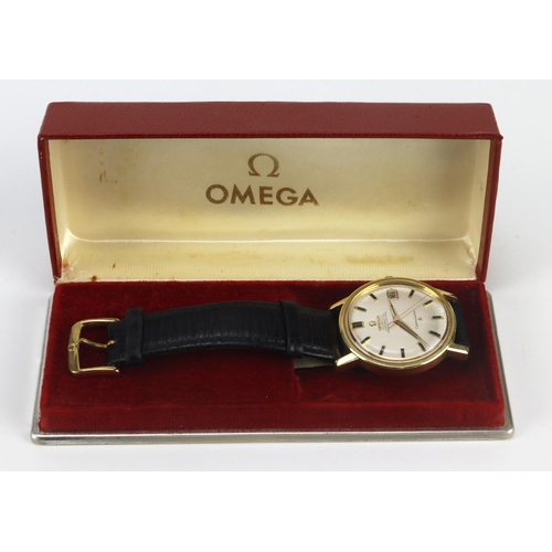 54 - Gents stainless steel and gold cased Omega Constellation automatic wristwatch, ref. 168018, serial. ... 