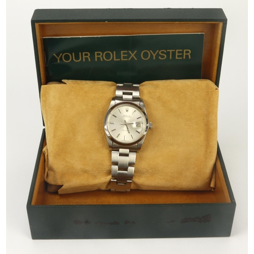 65 - Rolex Oyster Date Precision stainless steel cased gents wristwatch, ref. 6694, serial. 6651xxx, circ... 