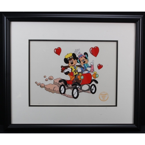 70 - Walt Disney Company Sericel. 60th anniversary edition animation cell serigraph (2004). Titled Nifty ... 