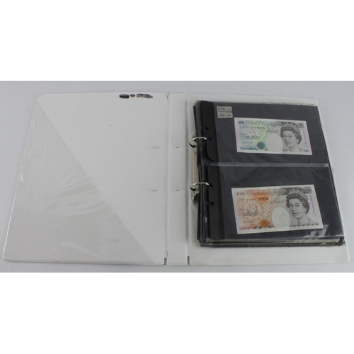 246 - Bank of England & other British notes (61), collection in an album including 3 x White 5 Pounds, Pep... 