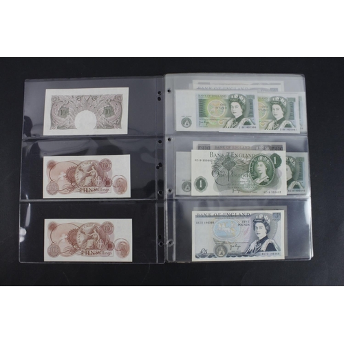 261 - Bank of England (27), a collection of high grade notes comprising Peppiatt 10 Shillings WW2 mauve is... 