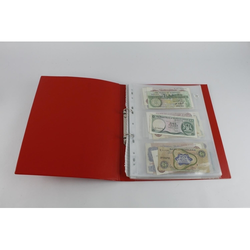 269 - Bank of England (50) plus 3 Scotland and Guernsey notes, O'Brien 10 Shillings Britannia, O'Brien, Ho... 