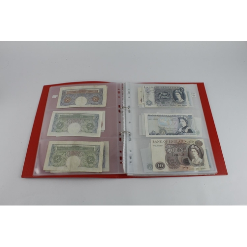 269 - Bank of England (50) plus 3 Scotland and Guernsey notes, O'Brien 10 Shillings Britannia, O'Brien, Ho... 