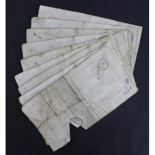 291 - Stamford, Spalding & Boston 5 Pounds (10), dated 1901 cut cancelled (Outing2036f) about Fine to Fine