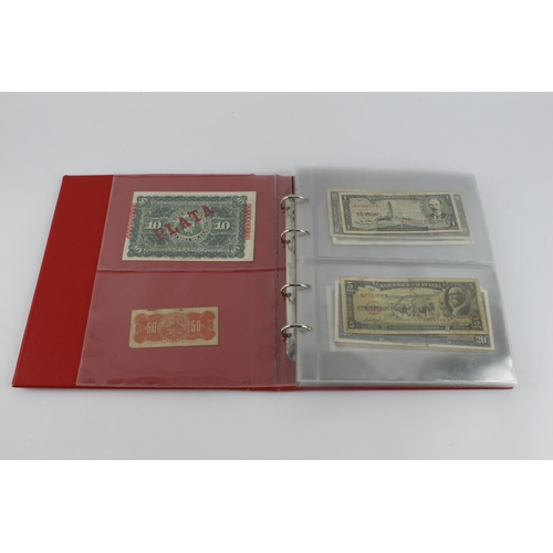 545 - Cuba (28), collection in album, date range 1896 - 2006 denominations from 50 Centavos to 20 Pesos, i... 