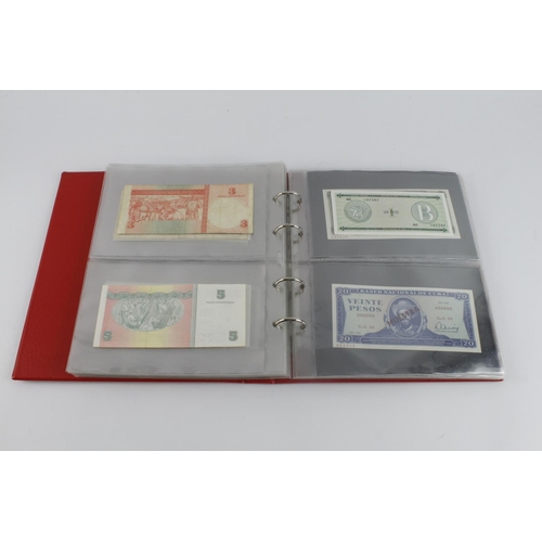 545 - Cuba (28), collection in album, date range 1896 - 2006 denominations from 50 Centavos to 20 Pesos, i... 