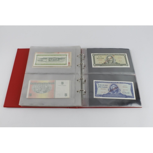 545 - Cuba (28), collection in album, date range 1896 - 2006 denominations from 50 Centavos to 20 Pesos, i... 