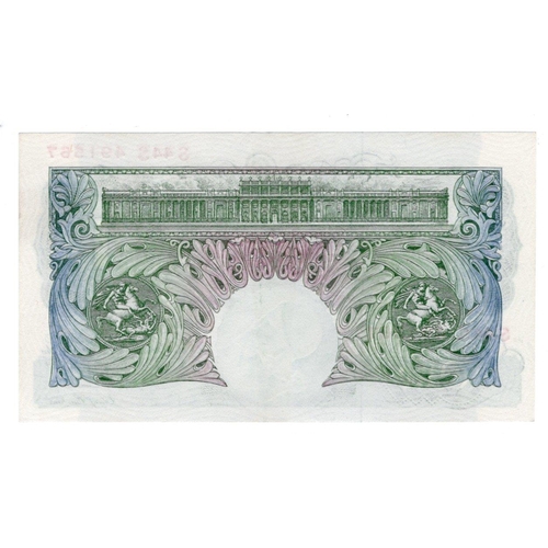 67 - Beale 1 Pound (B269) issued 1950, scarce REPLACEMENT note, serial S44S 491567 (B269, Pick369b) origi... 