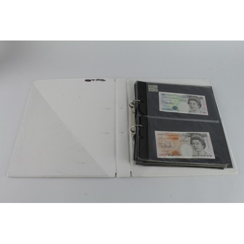 246 - Bank of England & other British notes (61), collection in an album including 3 x White 5 Pounds, Pep... 