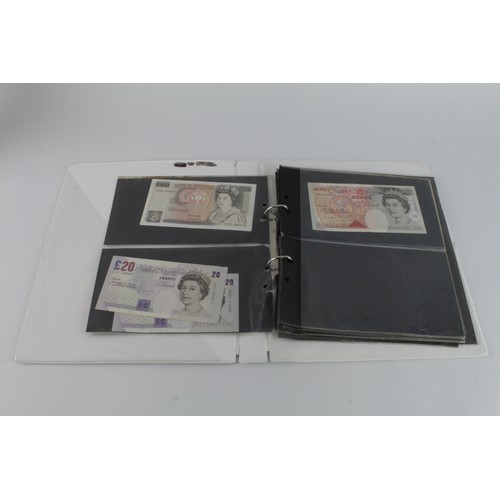 246 - Bank of England & other British notes (61), collection in an album including 3 x White 5 Pounds, Pep... 