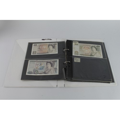 246 - Bank of England & other British notes (61), collection in an album including 3 x White 5 Pounds, Pep... 