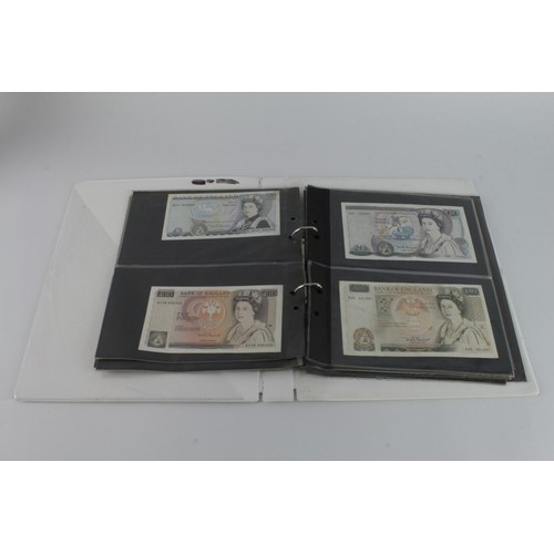 246 - Bank of England & other British notes (61), collection in an album including 3 x White 5 Pounds, Pep... 