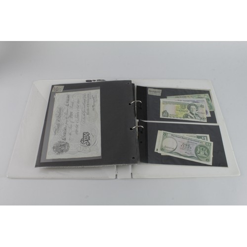 246 - Bank of England & other British notes (61), collection in an album including 3 x White 5 Pounds, Pep... 