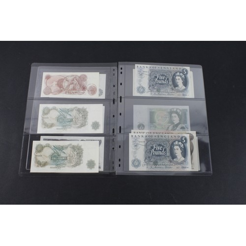 253 - Bank of England (13), a good collection of FIRST PREFIX Portrait notes comprising O'Brien 10 Shillin... 