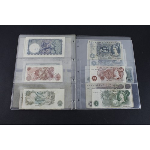 265 - Bank of England (31), a good collection from Mahon to Gill, 10 Shillings to 50 Pounds, Mahon 1 Pound... 