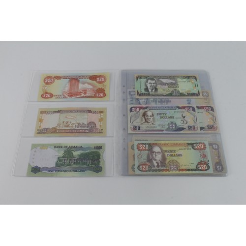 801 - World J (26), a collection from Jamaica to Jordan with no duplication, Including Jamaica 1000 Dollar... 