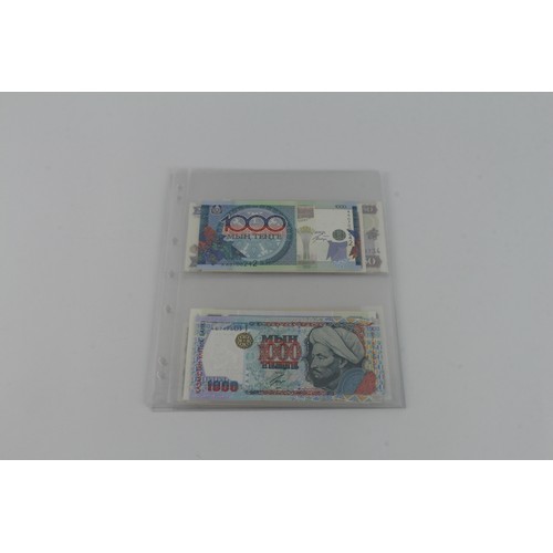 802 - World K (15), a collection from Kazakhstan to Kuwait with no duplication, including Kazakhstan 1000 ... 