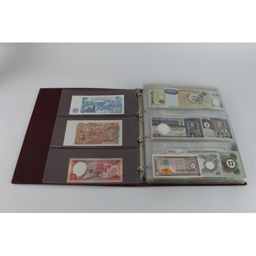 810 - World, Africa (282), large collection in Hendon Album, an Uncirculated collection of notes from rang... 