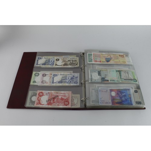 810 - World, Africa (282), large collection in Hendon Album, an Uncirculated collection of notes from rang... 