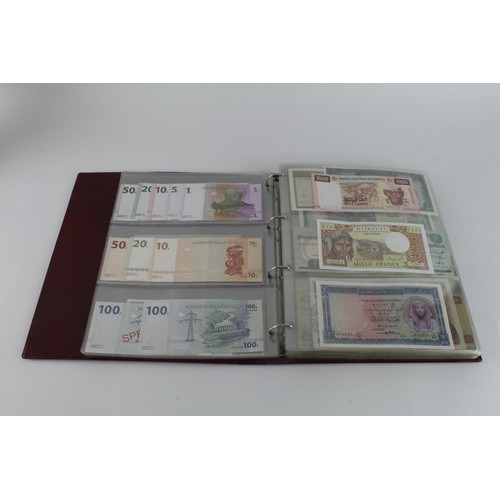 810 - World, Africa (282), large collection in Hendon Album, an Uncirculated collection of notes from rang... 