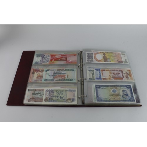 810 - World, Africa (282), large collection in Hendon Album, an Uncirculated collection of notes from rang... 