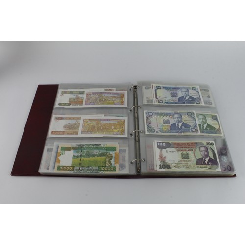 810 - World, Africa (282), large collection in Hendon Album, an Uncirculated collection of notes from rang... 