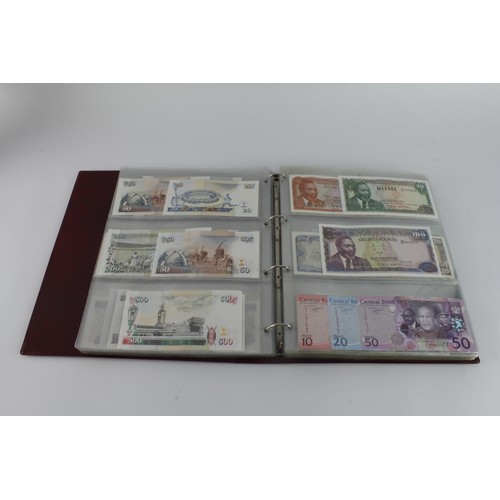 810 - World, Africa (282), large collection in Hendon Album, an Uncirculated collection of notes from rang... 