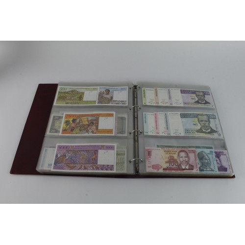 810 - World, Africa (282), large collection in Hendon Album, an Uncirculated collection of notes from rang... 