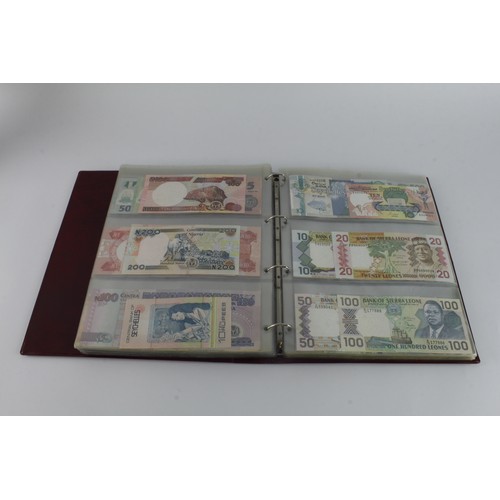 810 - World, Africa (282), large collection in Hendon Album, an Uncirculated collection of notes from rang... 