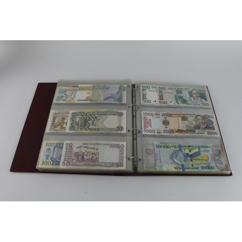 810 - World, Africa (282), large collection in Hendon Album, an Uncirculated collection of notes from rang... 