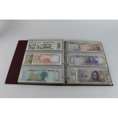 810 - World, Africa (282), large collection in Hendon Album, an Uncirculated collection of notes from rang... 