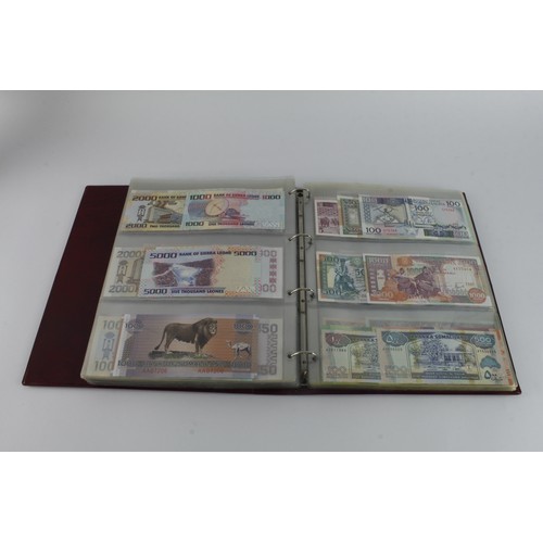 810 - World, Africa (282), large collection in Hendon Album, an Uncirculated collection of notes from rang... 