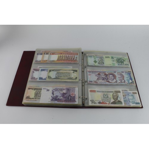 810 - World, Africa (282), large collection in Hendon Album, an Uncirculated collection of notes from rang... 