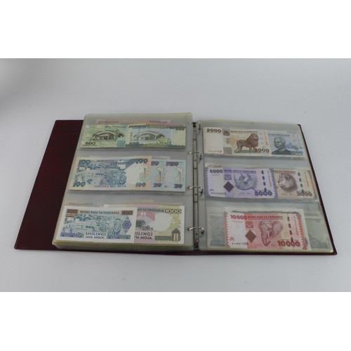 810 - World, Africa (282), large collection in Hendon Album, an Uncirculated collection of notes from rang... 