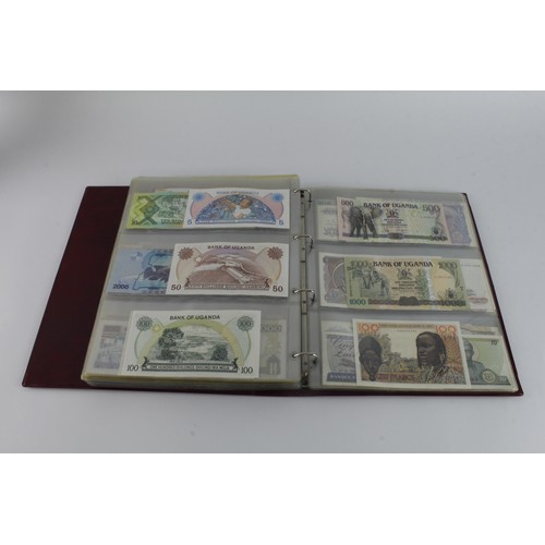 810 - World, Africa (282), large collection in Hendon Album, an Uncirculated collection of notes from rang... 