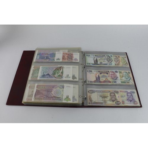 810 - World, Africa (282), large collection in Hendon Album, an Uncirculated collection of notes from rang... 